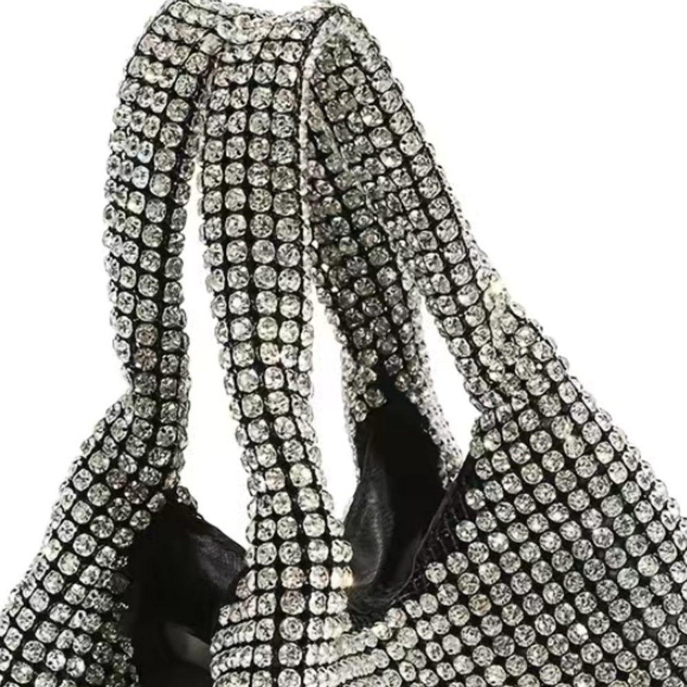 Sliver Rhinestone Bag/Crossbody - Picture 14 of 16